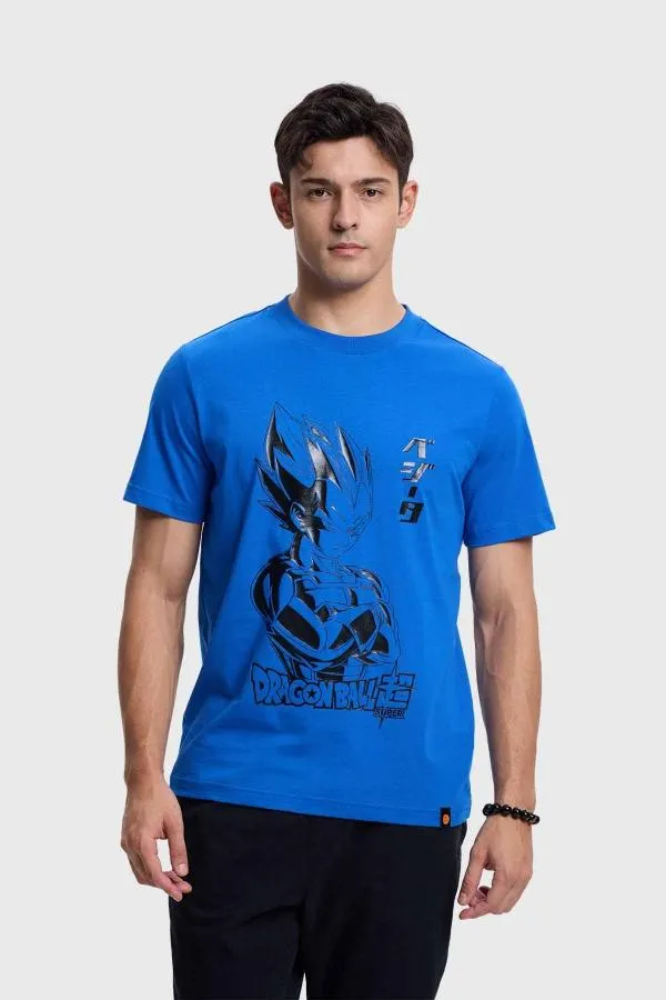Polera hombre dragon azul