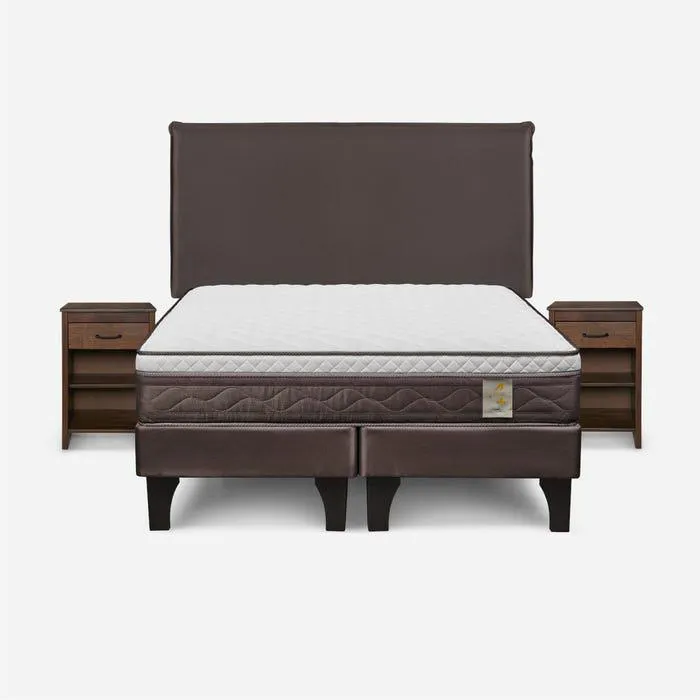 Cama New Style 4 Plus 2 Plazas + Muebles Maurice