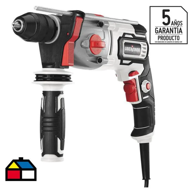 Taladro percutor eléctrico 13 mm 900W