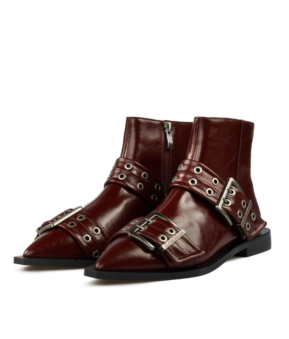 Botines Mujer 1533 Efecto Cuero