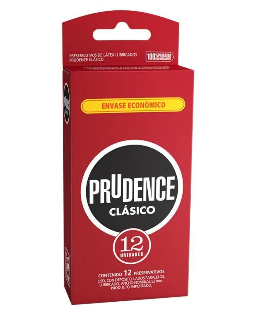 Prudence Preservativo Clásico 12 Unidades