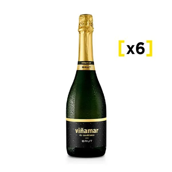 Espumante Viñamar Brut 750 CC x6 | Liquidos.cl