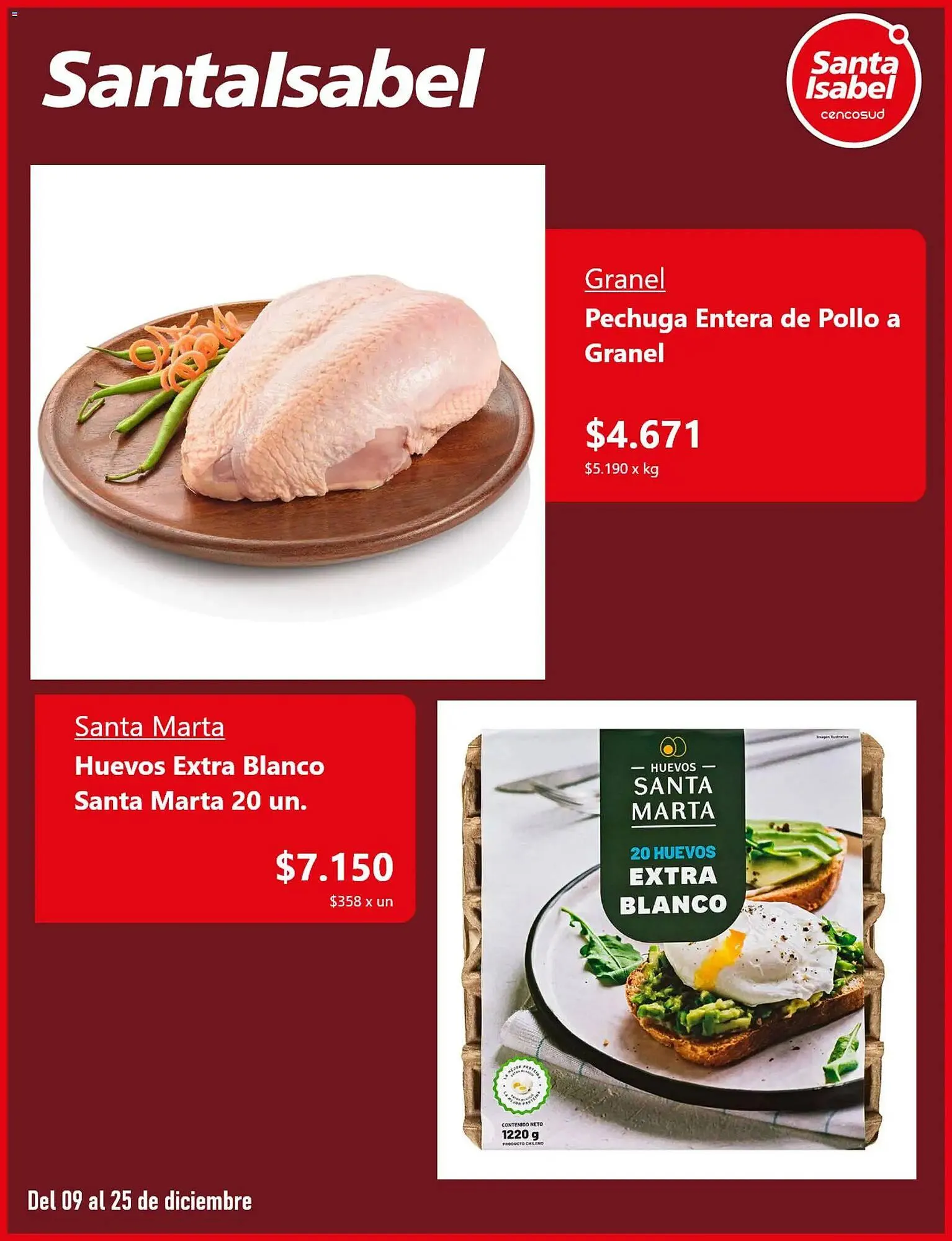 Catálogo de Catálogo Santa Isabel 9 de diciembre al 26 de diciembre 2025 - Página 5