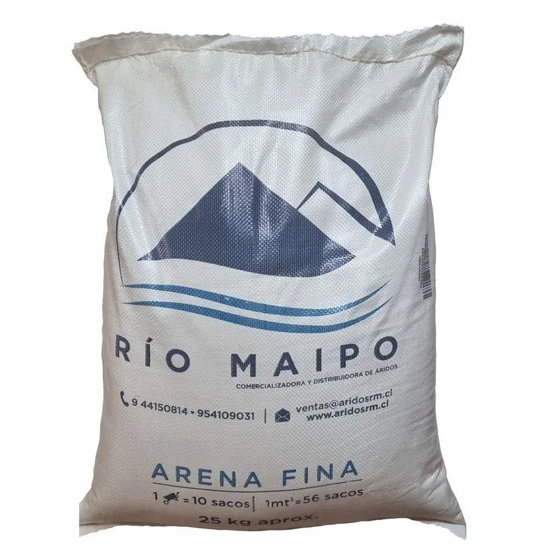 Arena Fina Saco 25 kg Aprox.