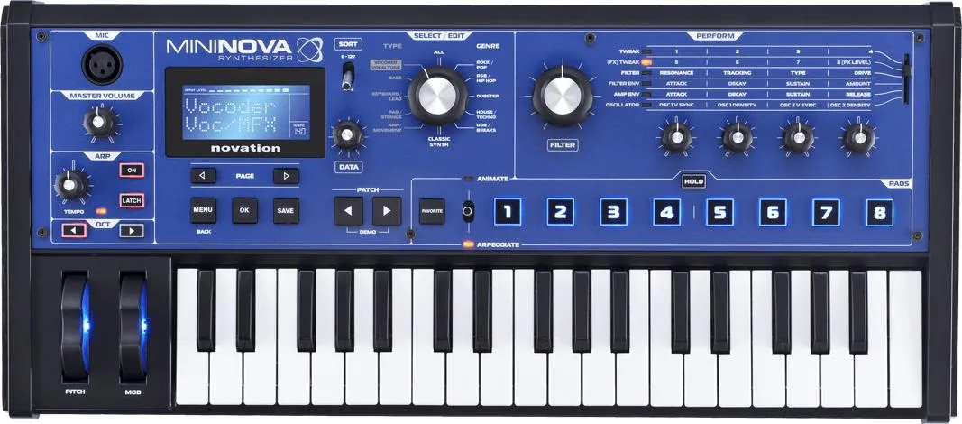 Sintetizador Novation Mininova