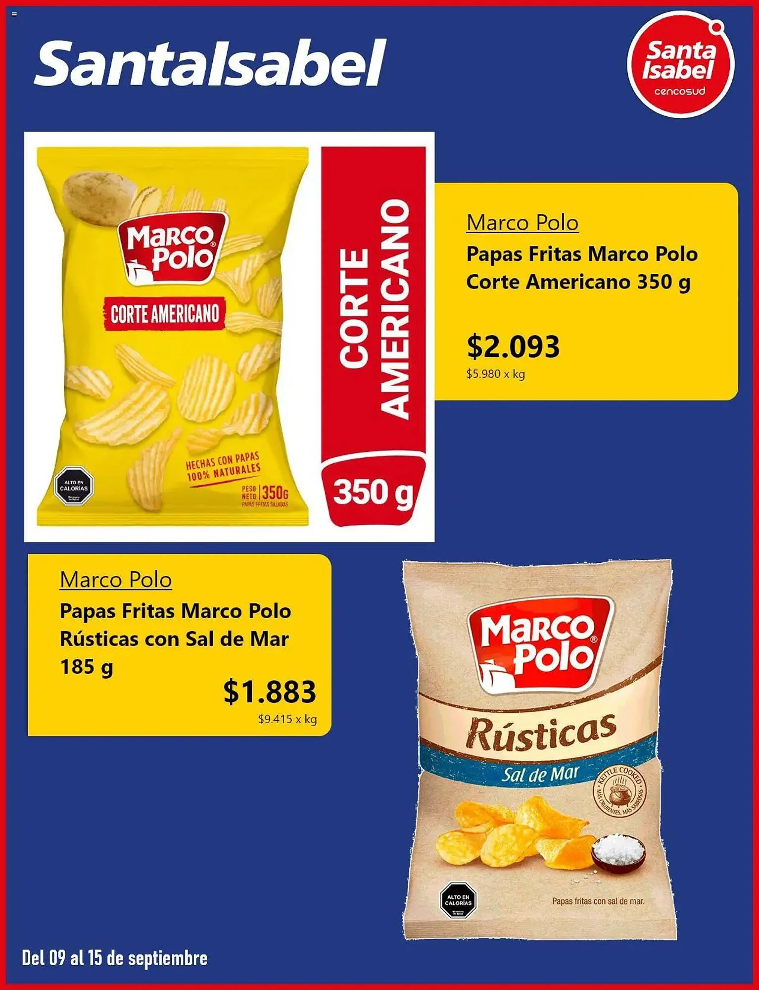 Catálogo de Catálogo Santa Isabel 9 de septiembre al 20 de septiembre 2025 - Página 2