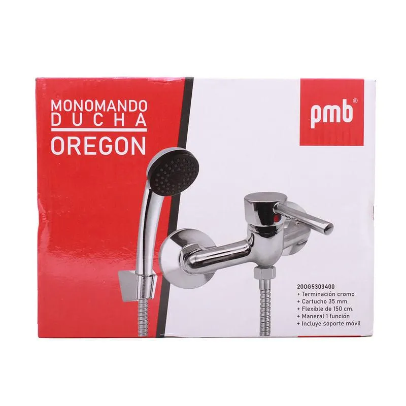 Monomando Ducha Oregon Cromado
