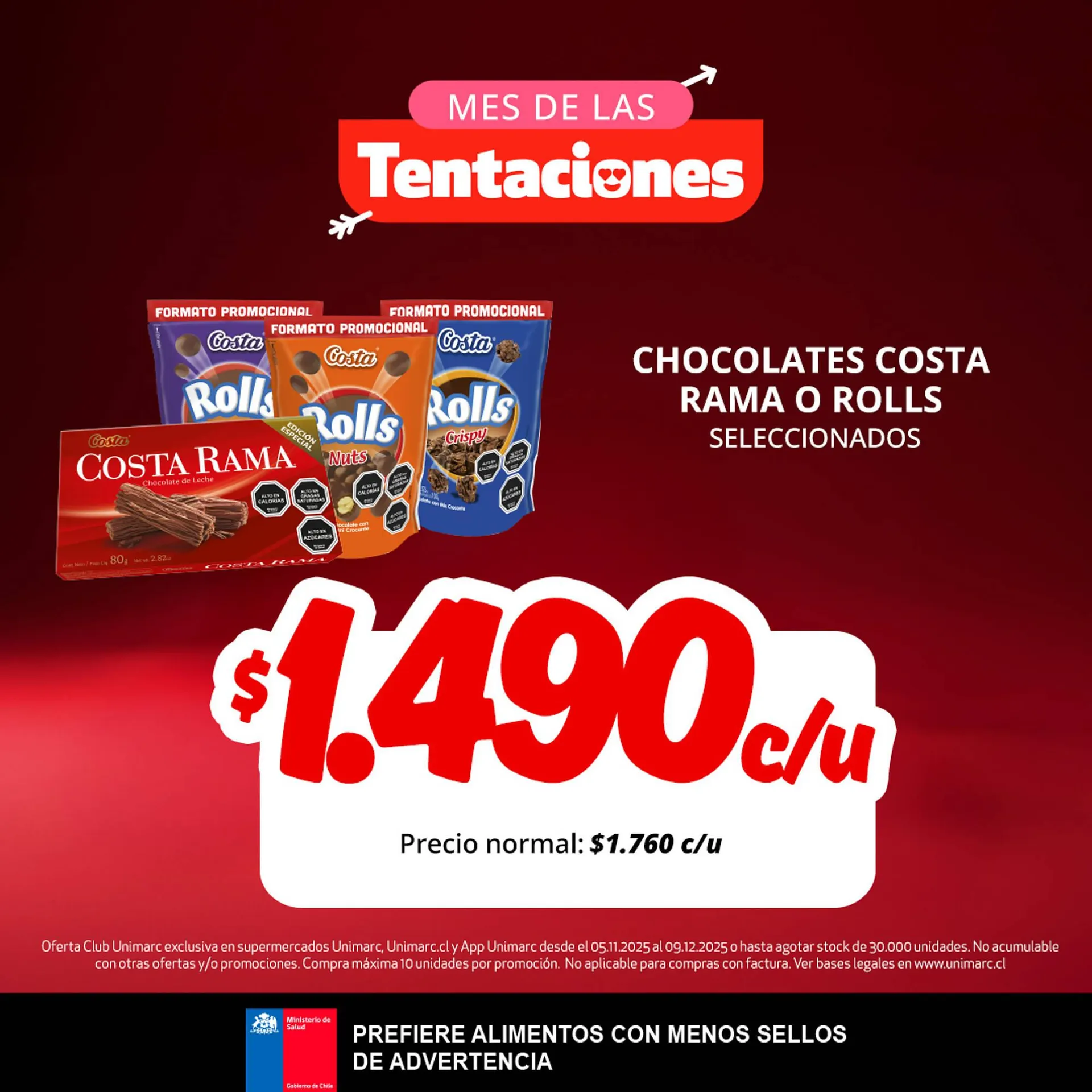 Catálogo de Catálogo Unimarc 15 de noviembre al 6 de diciembre 2025 - Página 1