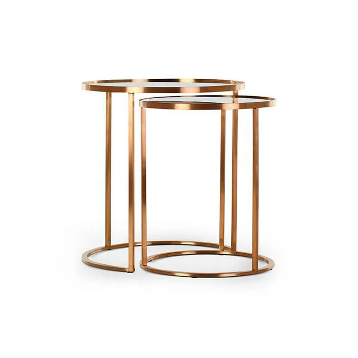 Mesa Lateral Garbatella Espejo 55 cm