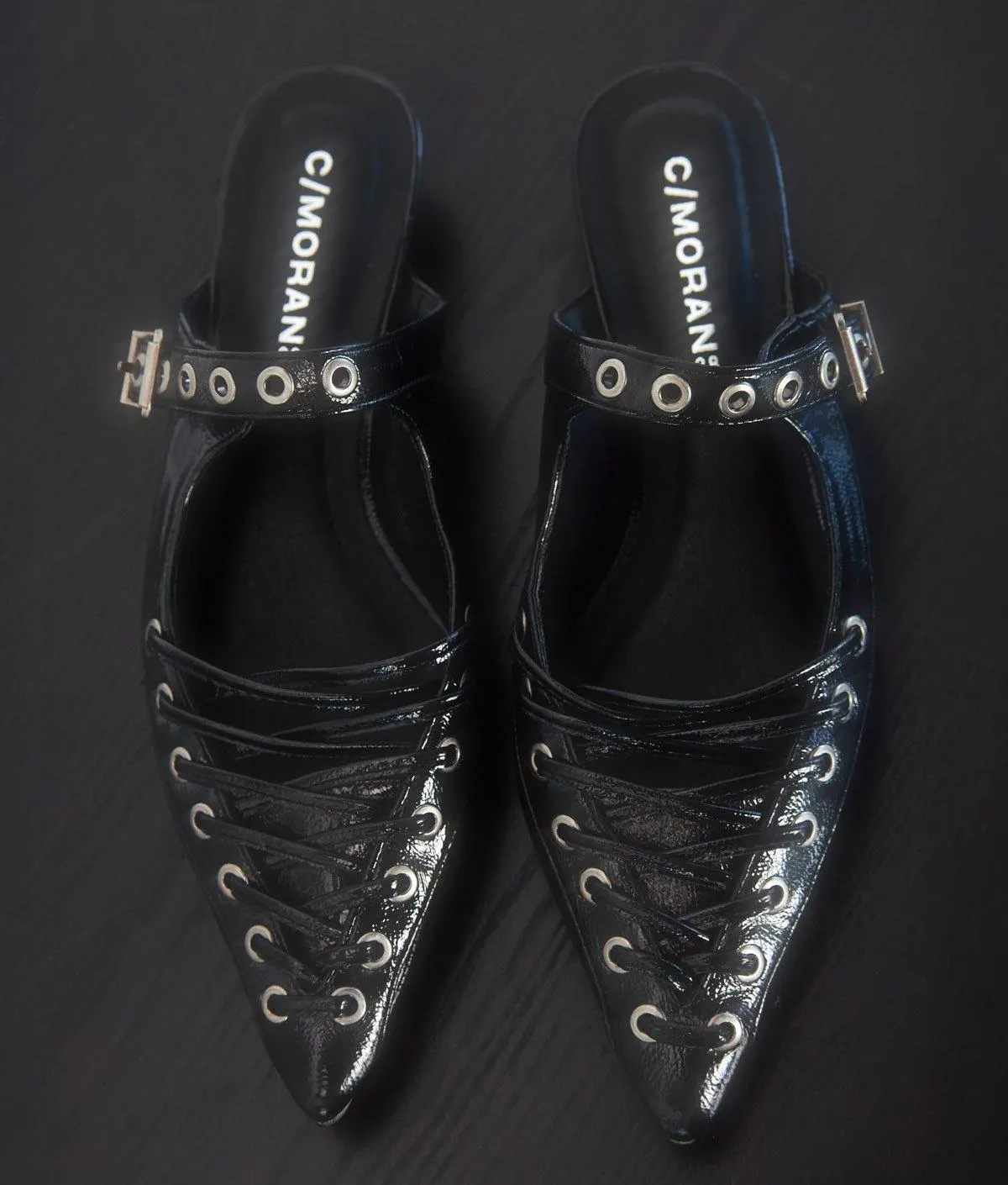 Zapato Tacón 1978 Efecto Cuero