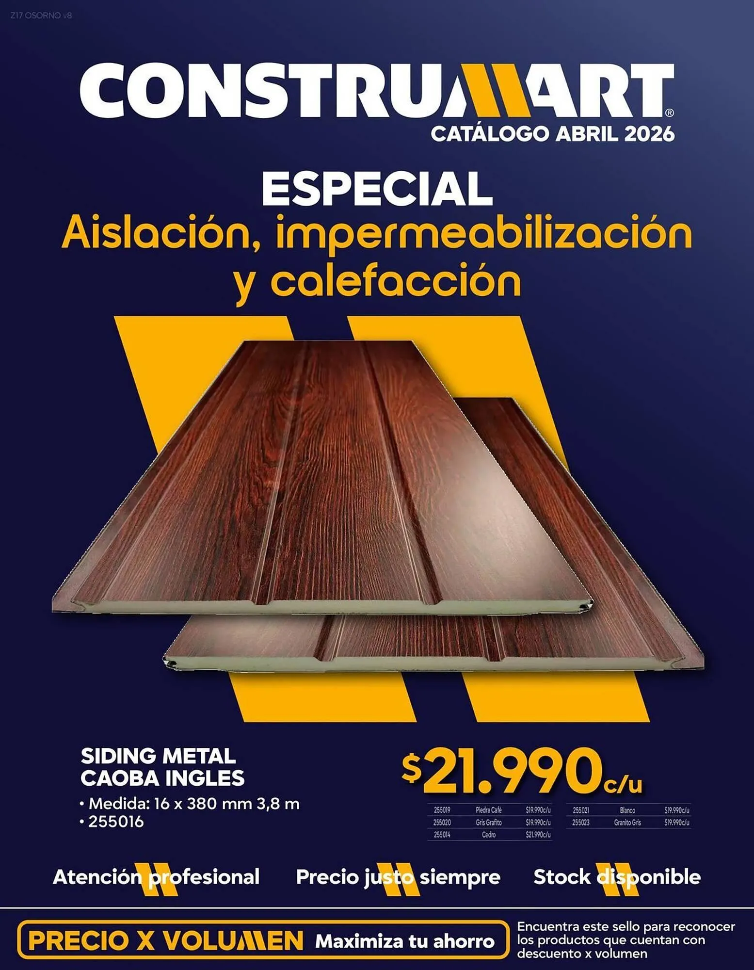 Catálogo de Catálogo Construmart 1 de mayo al 31 de mayo 2026 - Página 1