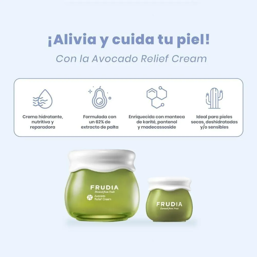 Crema Alivio Facial con Extracto de Palta 55grs