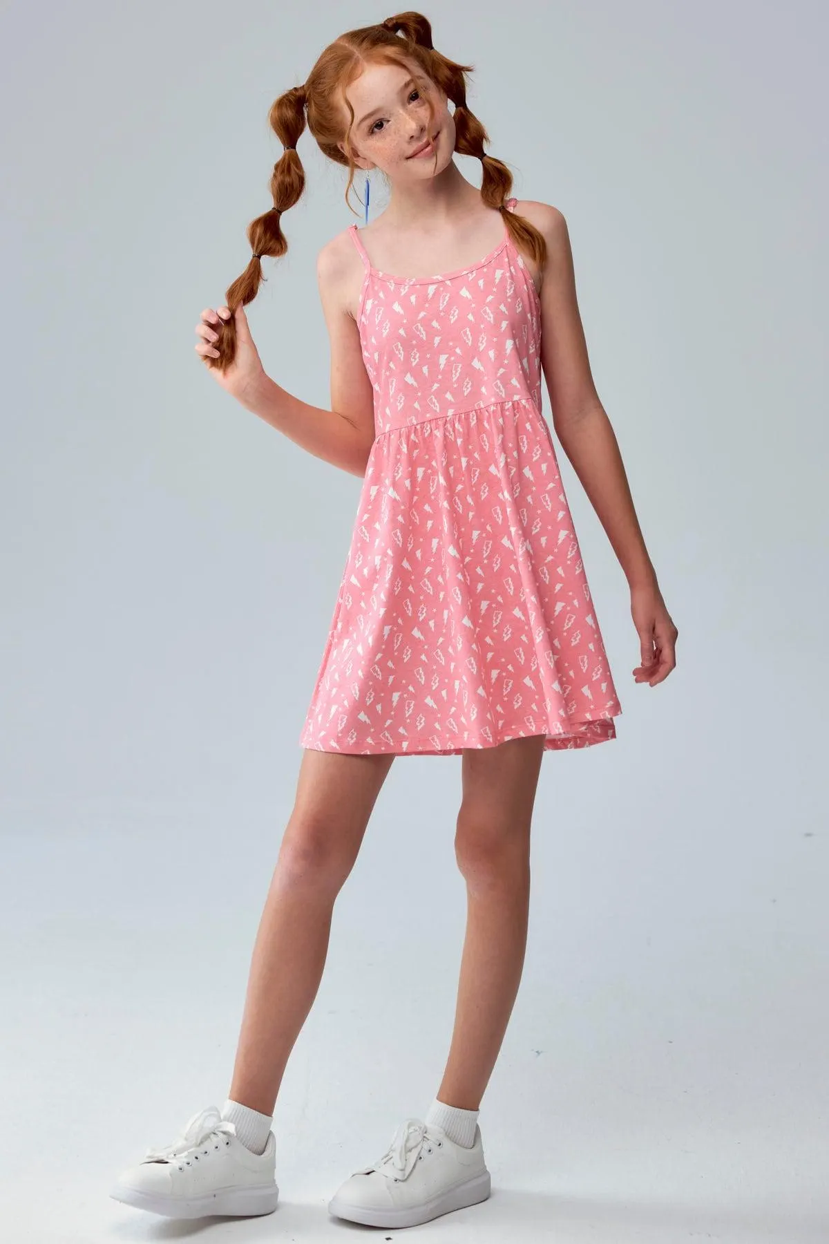 Vestido Niña Básico Teen Coral