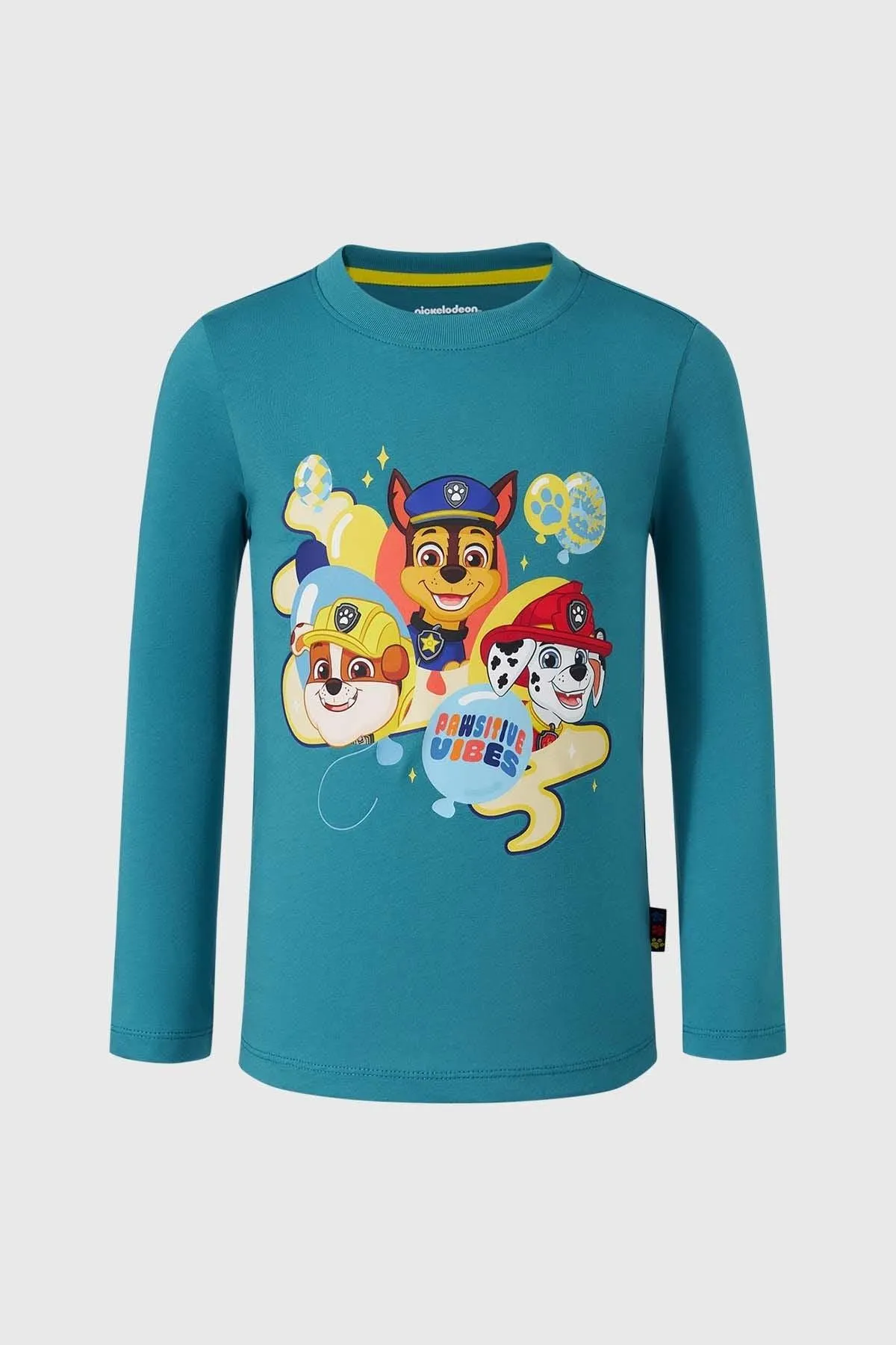 Polera Niño Paw Patrol Petróleo