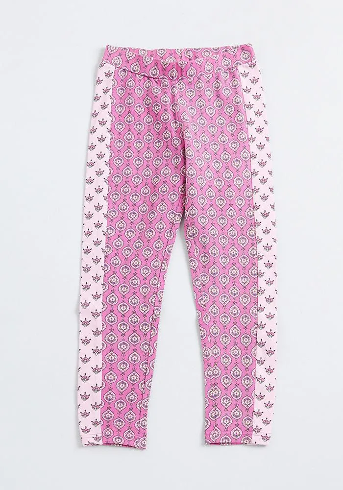 Calza Con Doble Estampado Combinado Miscelaneo 2 4