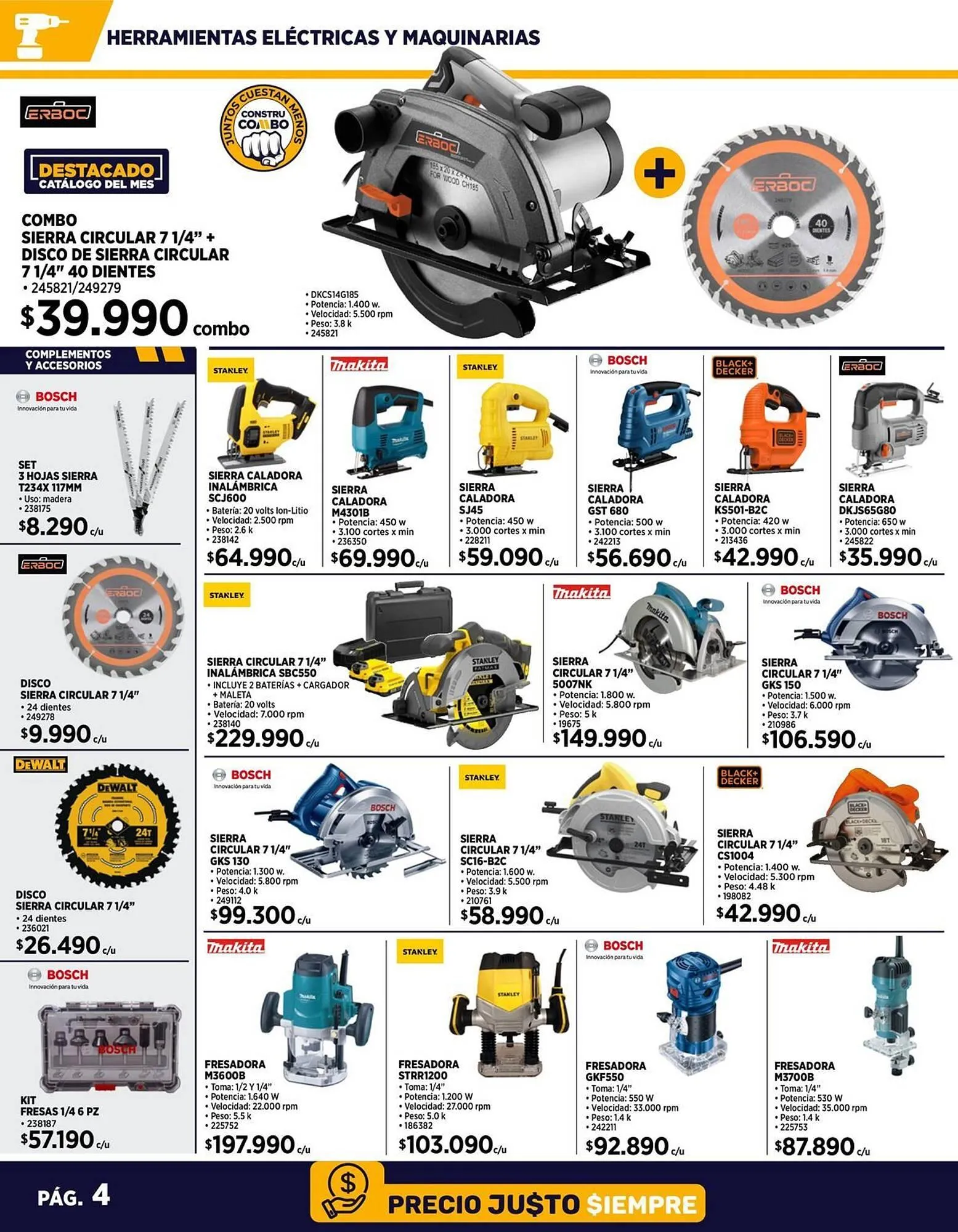 Catálogo de Catálogo Construmart 1 de julio al 31 de julio 2025 - Página 4