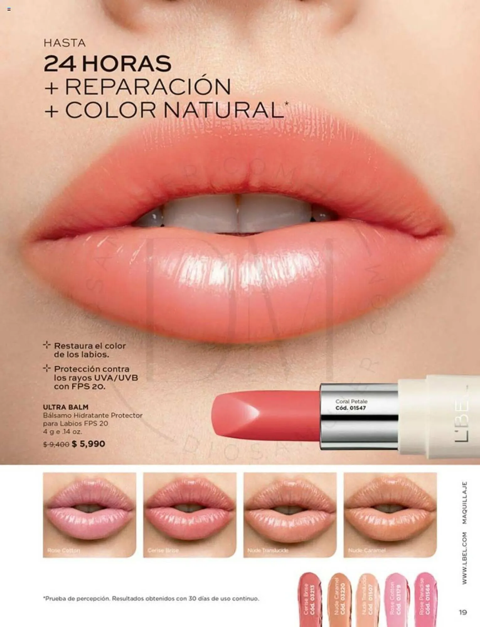 Catálogo de Catálogo L'Bel 1 de agosto al 31 de agosto 2023 - Página 19