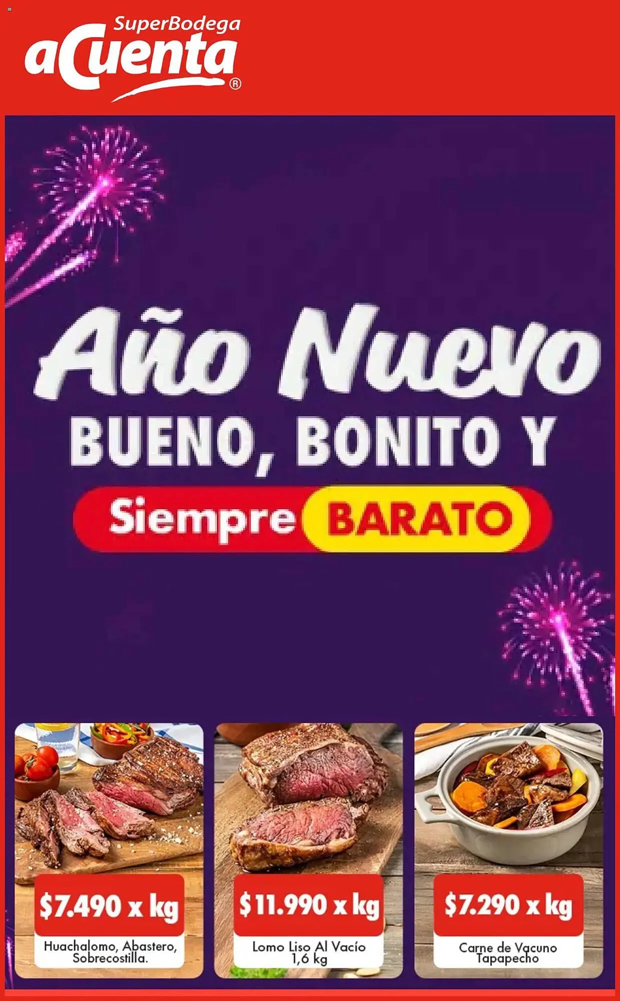 Catálogo de Catálogo Super Bodega a Cuenta 29 de diciembre al 5 de enero 2026 - Página 1