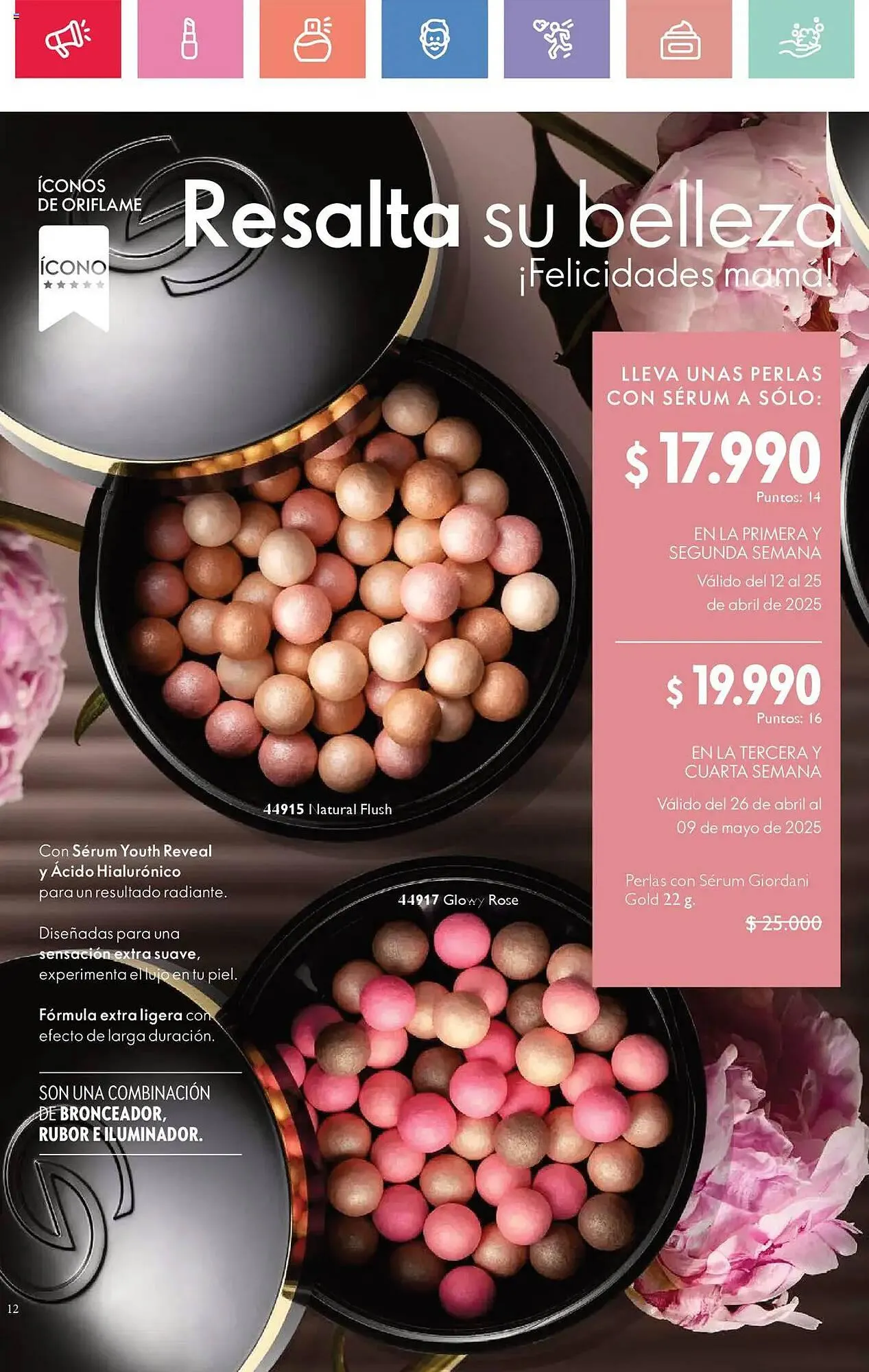Catálogo de Catálogo Oriflame 14 de abril al 12 de mayo 2025 - Página 12