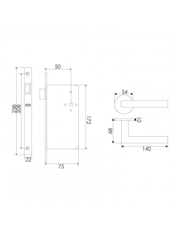 KIT 2816 INOX LIBRE PASO