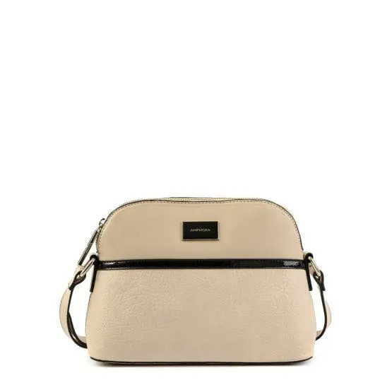 Rachel cartera bandolera blanco crudo