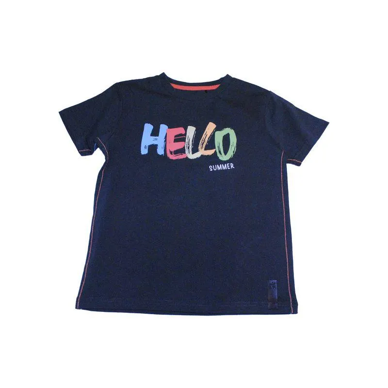 Polera Niño Gris oscuro