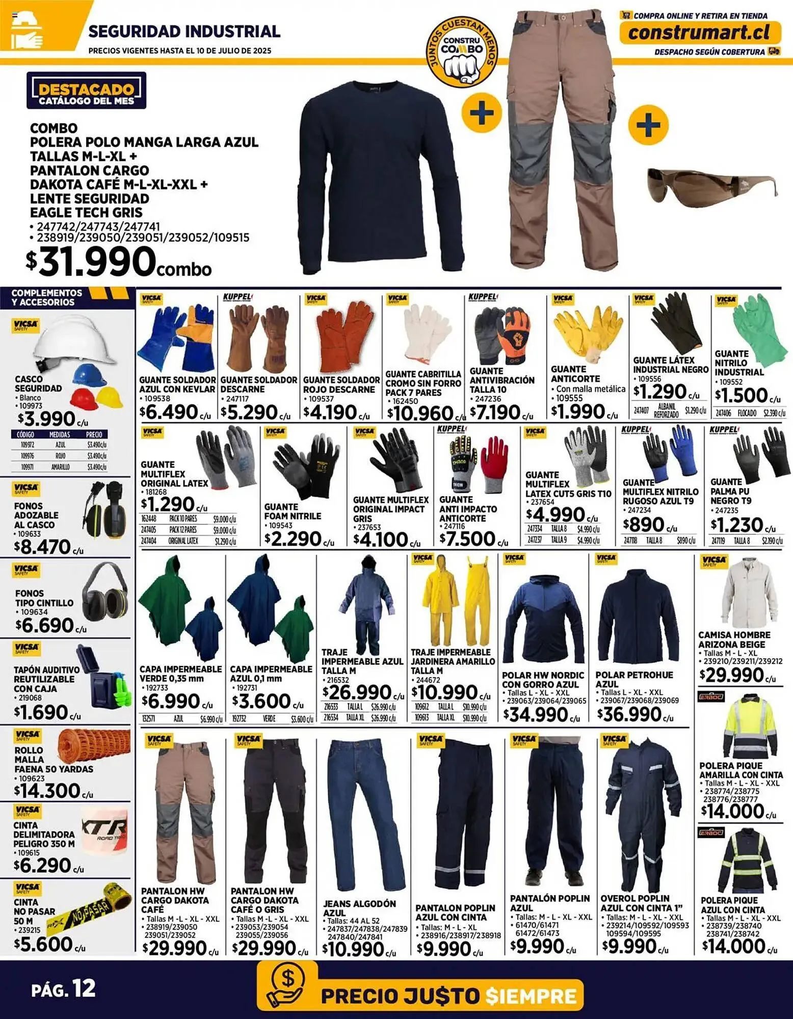 Catálogo de Catálogo Construmart 8 de julio al 6 de agosto 2025 - Página 12