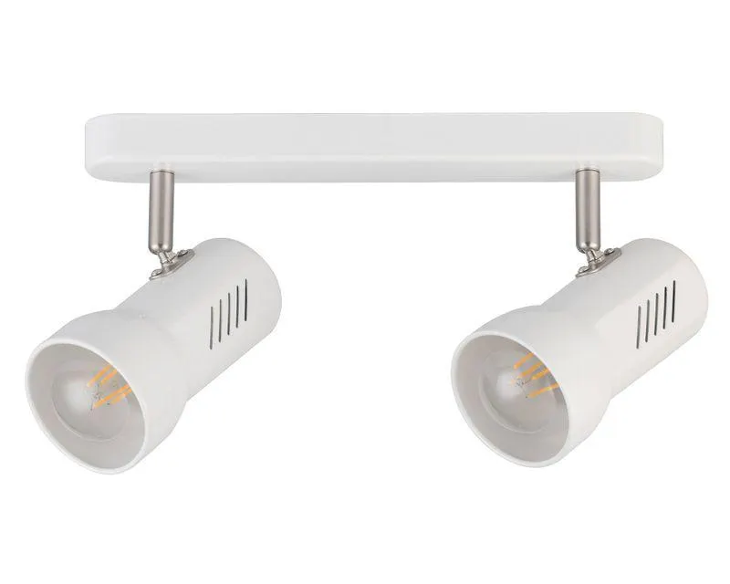 Foco riel 2L E27 1505 blanco Abitare