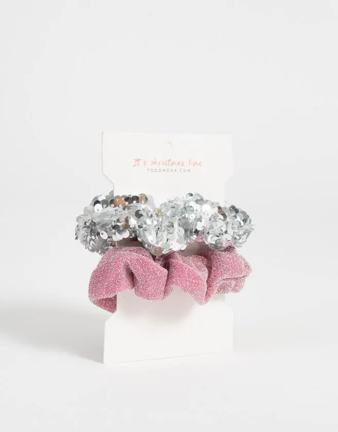 Set de collets scrunchies