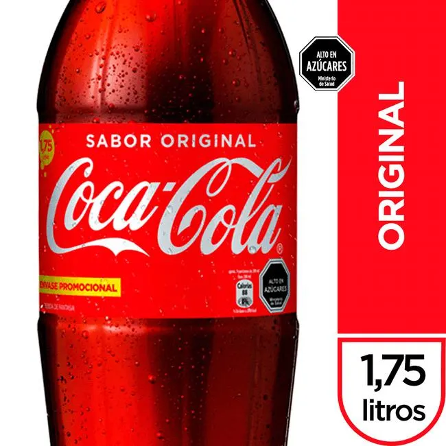 Bebida Coca-Cola Original 1.75 L