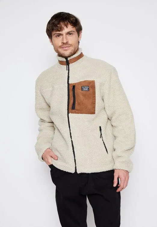 Chaqueta Hombre Crudo Bolsillos Cotele Family Shop