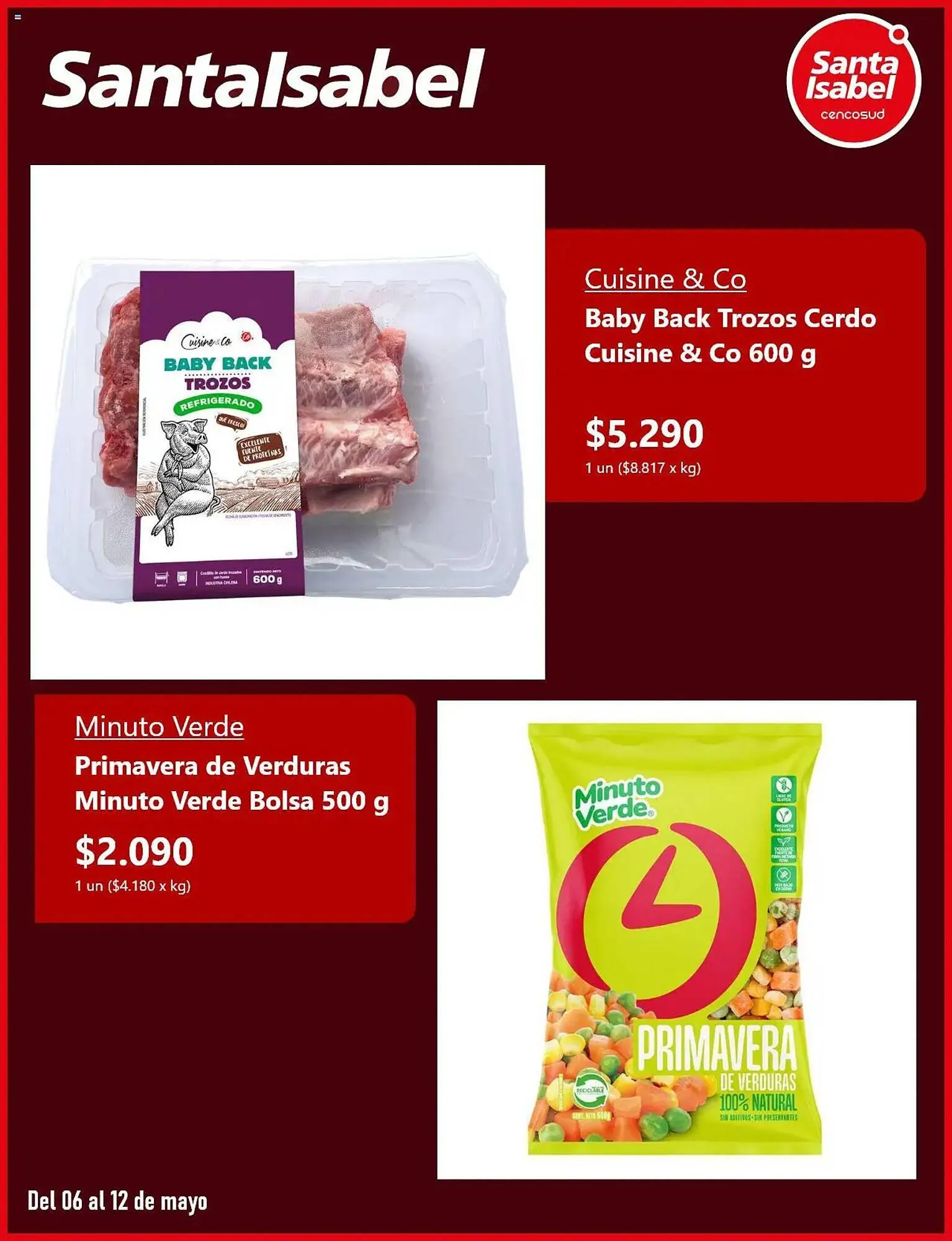 Catálogo de Catálogo Santa Isabel 6 de mayo al 12 de mayo 2025 - Página 2