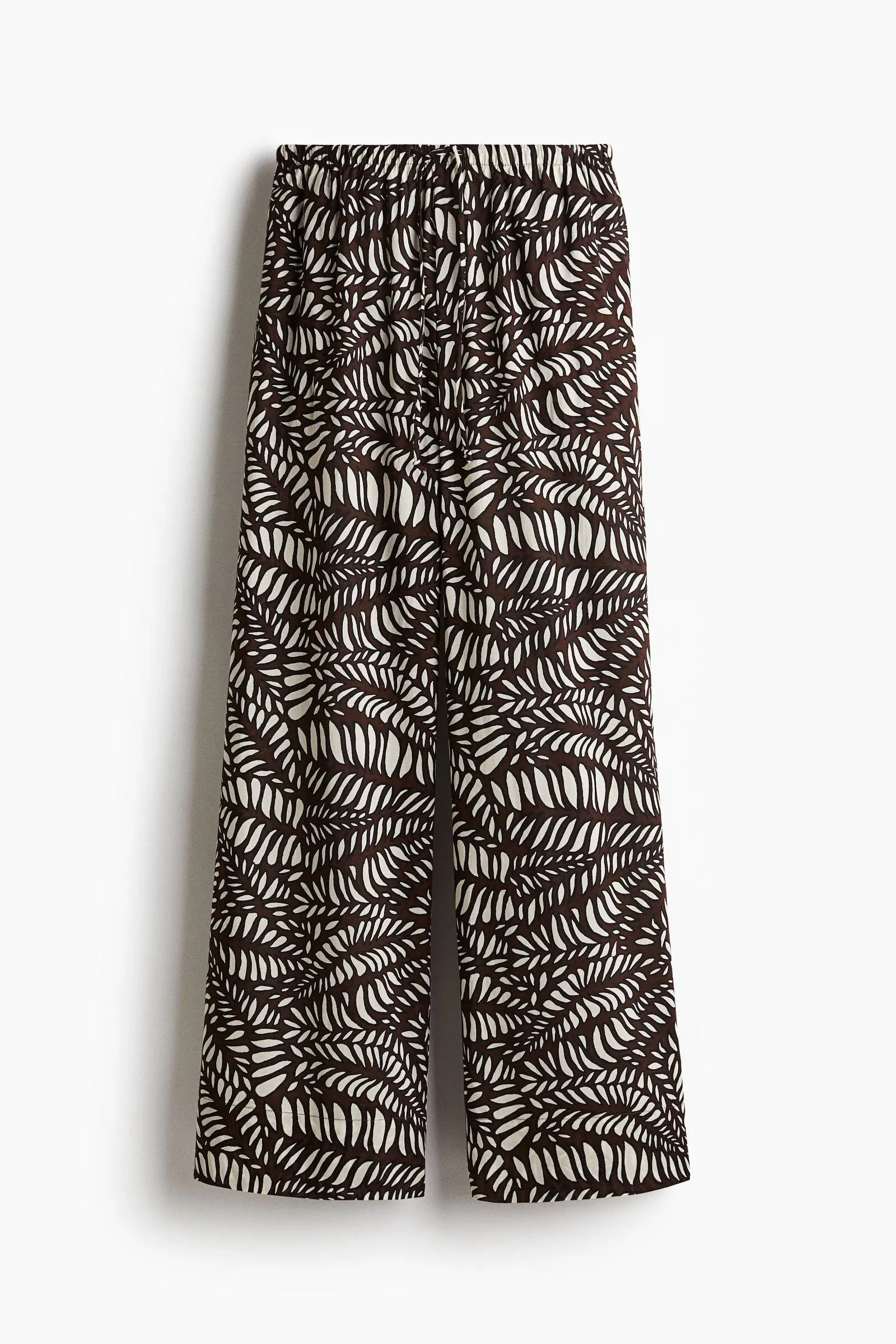 Pantalón de algodón con cordón de ajuste