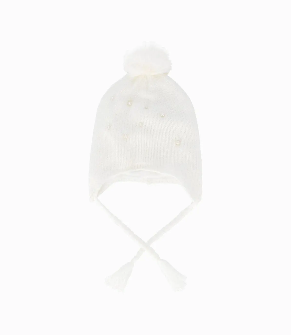 Gorro Niña Con Perlas