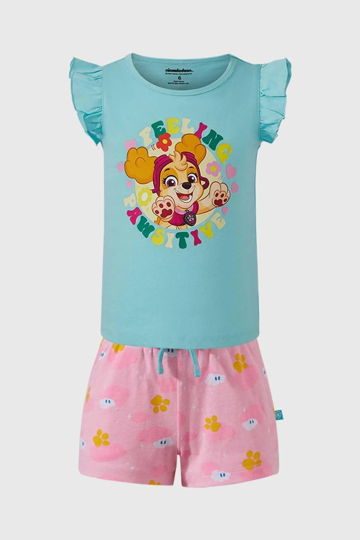 Pijama Niña Paw Patrol Aqua