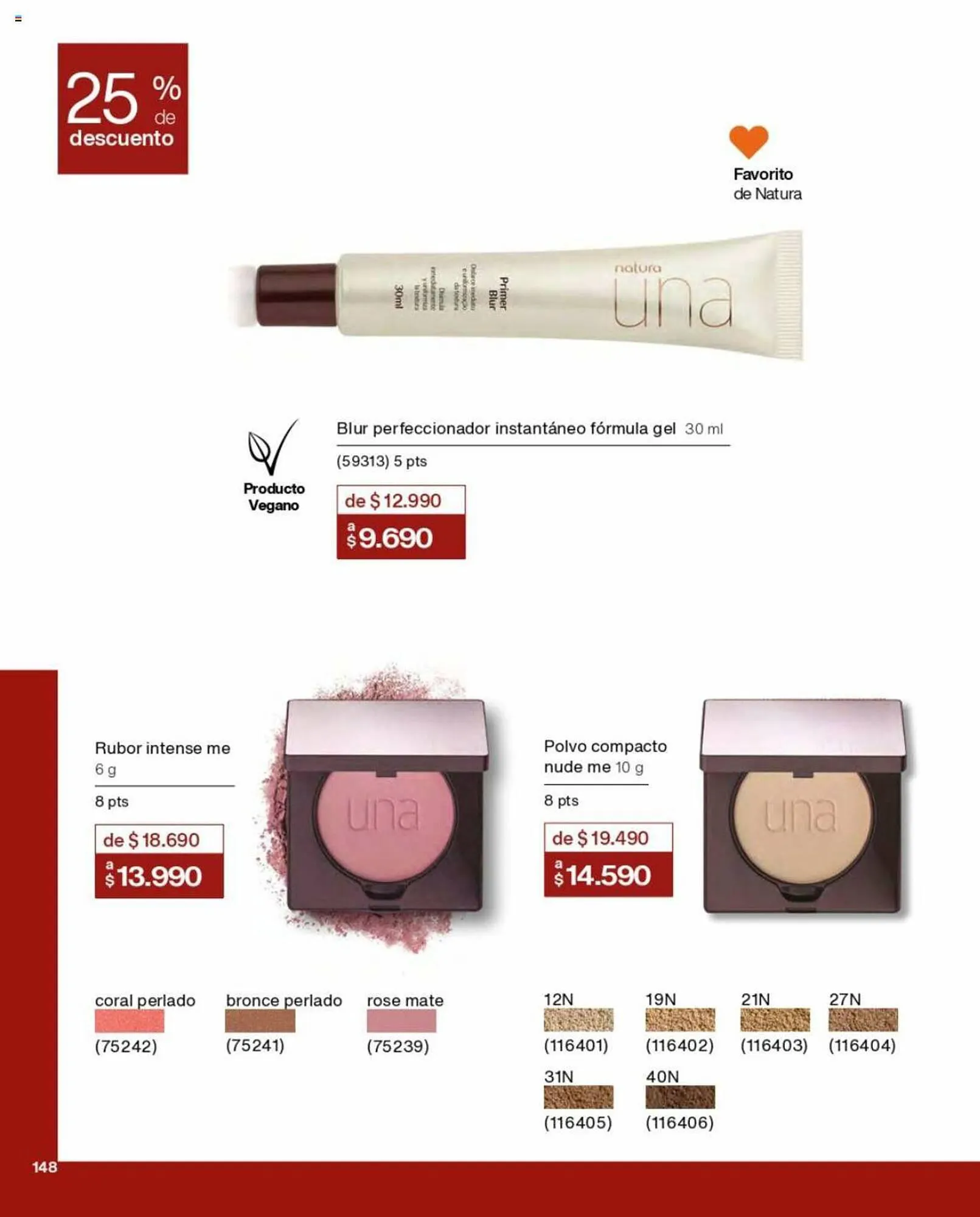 Catálogo de Catálogo Natura 1 de septiembre al 30 de septiembre 2023 - Página 148