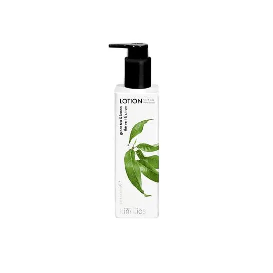 Loción perfumada para manos y cuerpo Té verde y limón 250ml Kinetics