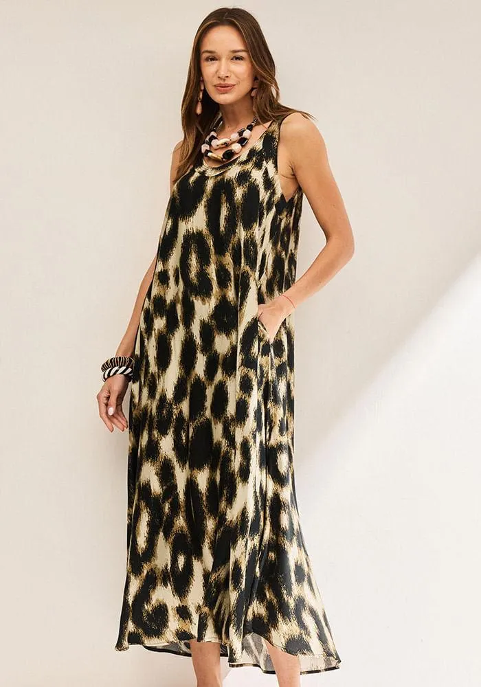 Vestido Estampado Miscelaneo 1 L