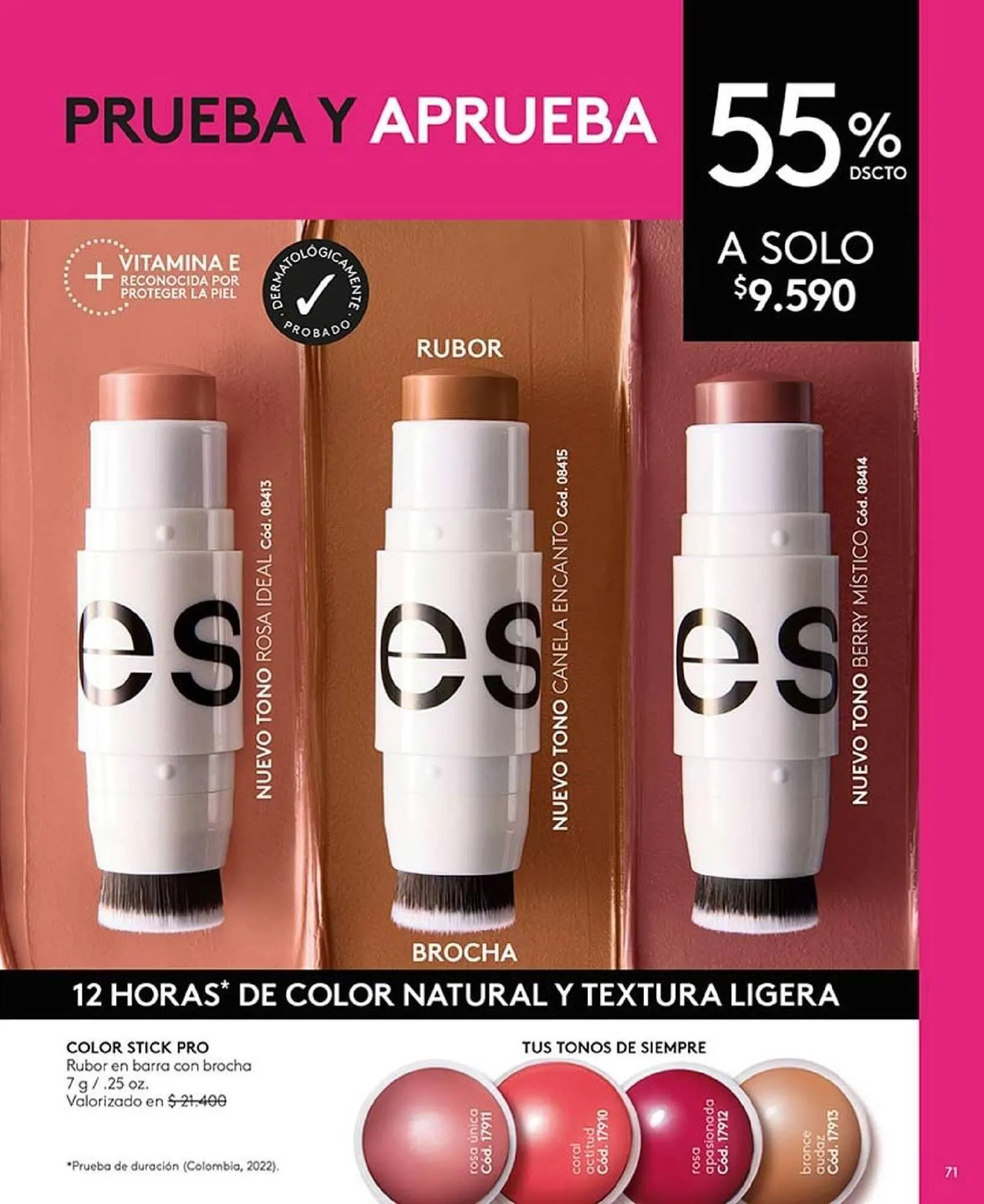 Catálogo de Catálogo Ésika 1 de septiembre al 31 de octubre 2025 - Página 71