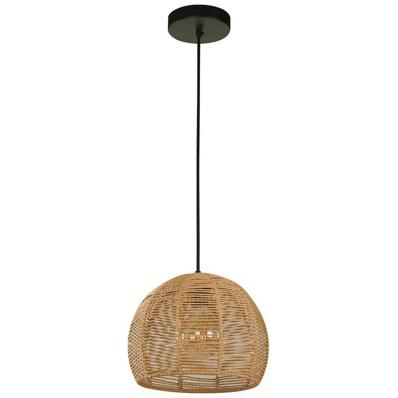 Lámpara de Techo Bronce E27 1 Luz 60 w