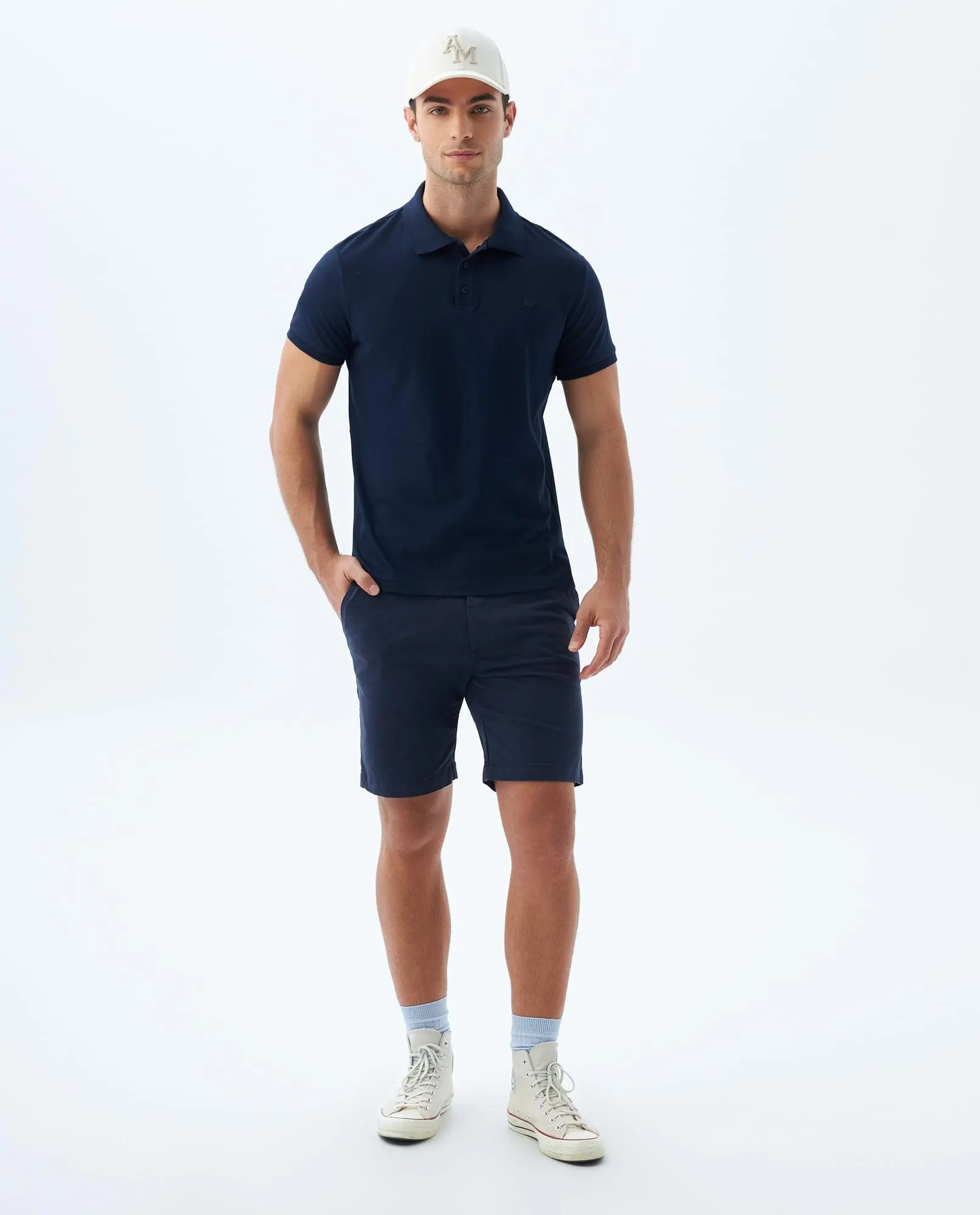 Polo Slim básica para hombre
