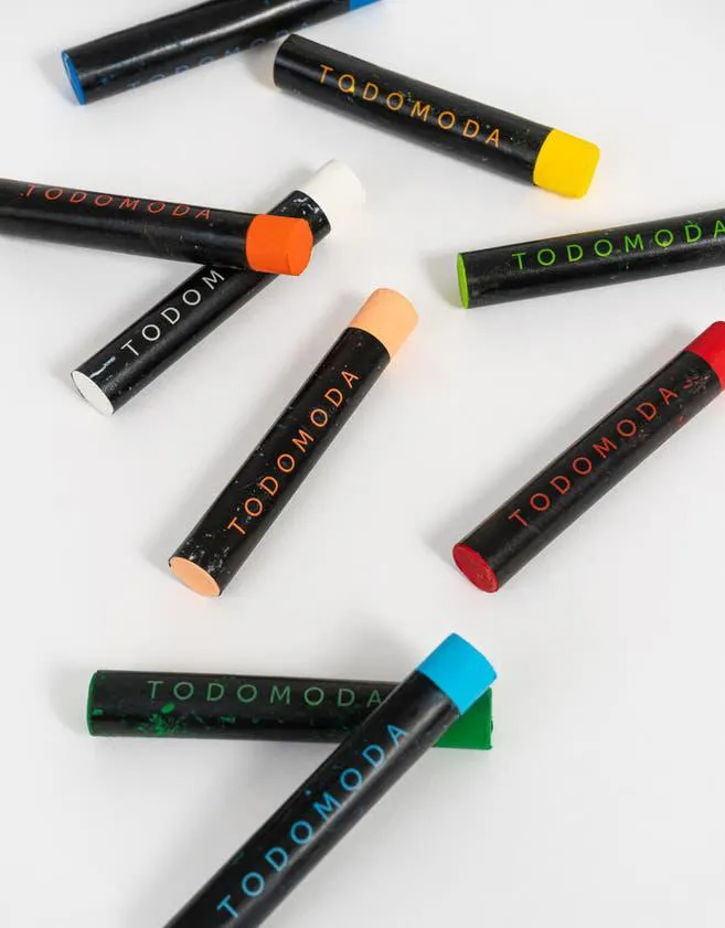 Set de pasteles al óleo