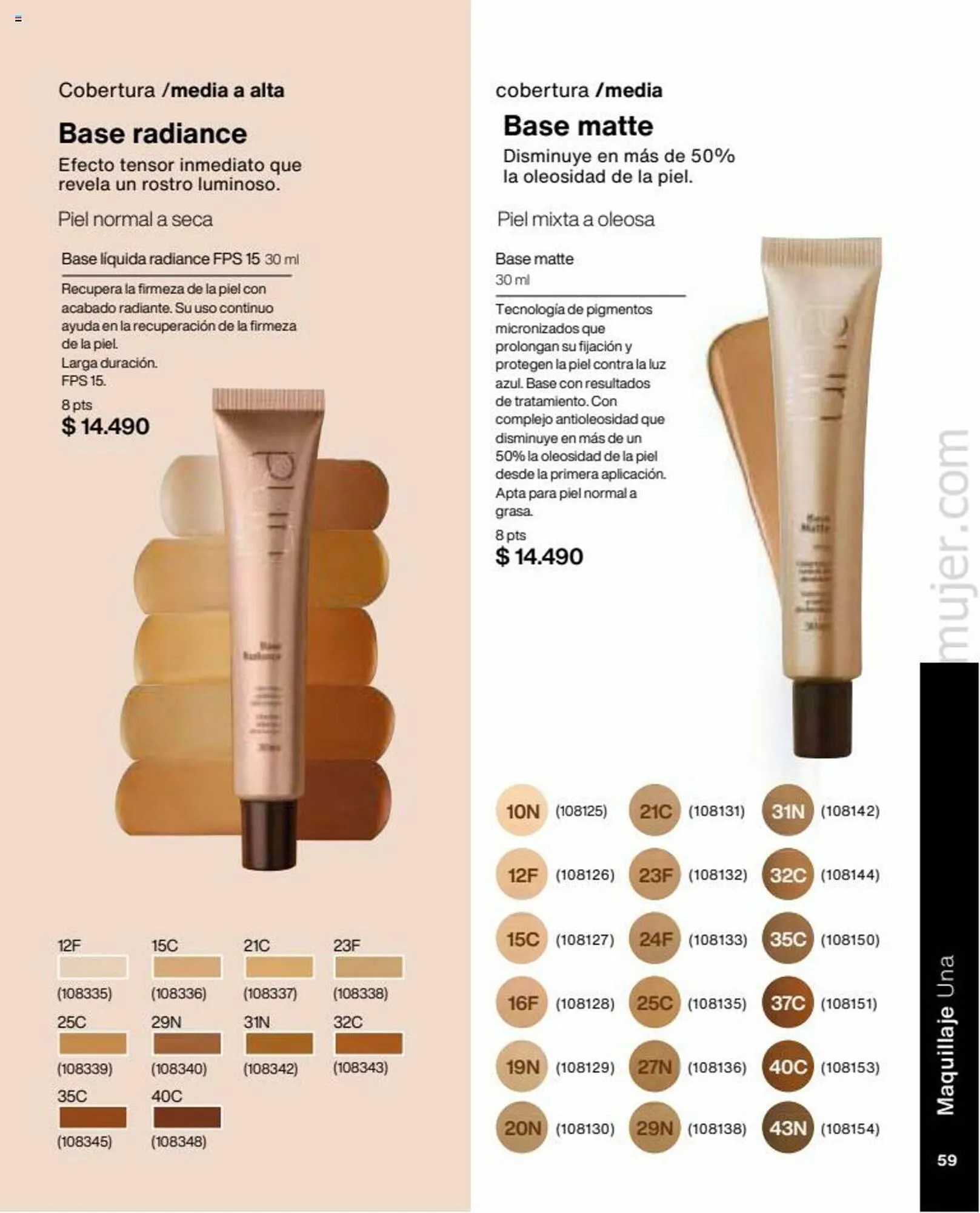 Catálogo de Catálogo Natura 1 de octubre al 15 de octubre 2023 - Página 59