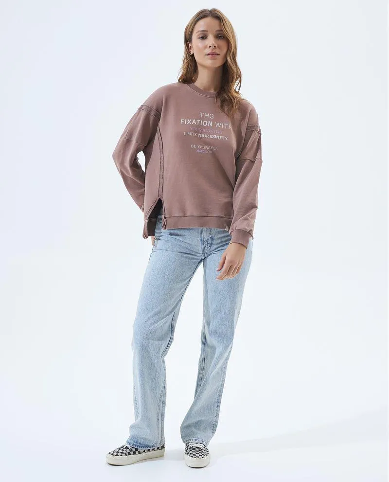 Buzo en burda para mujer