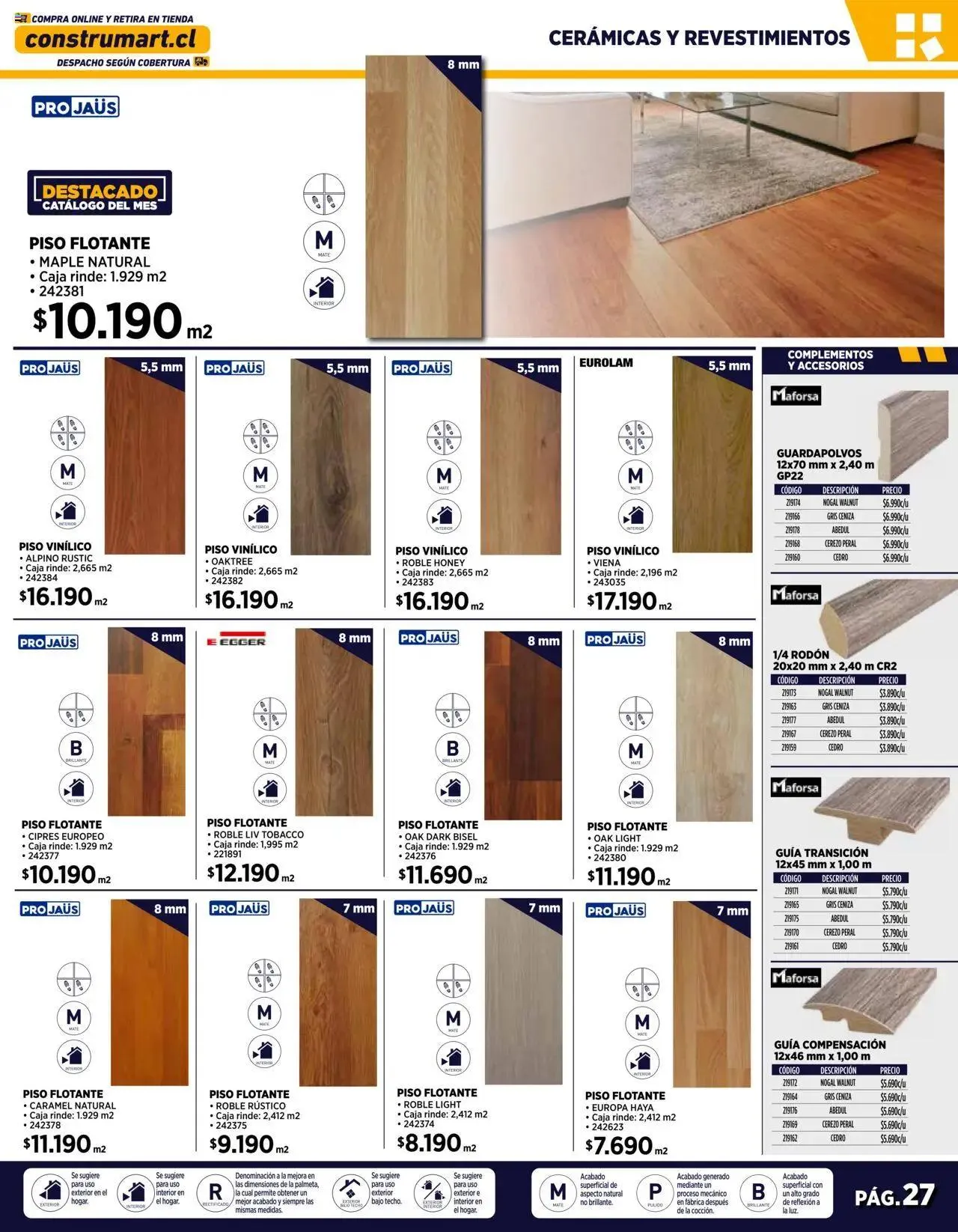 Catálogo de Construmart ofertas  1 de marzo al 31 de marzo 2025 - Página 27