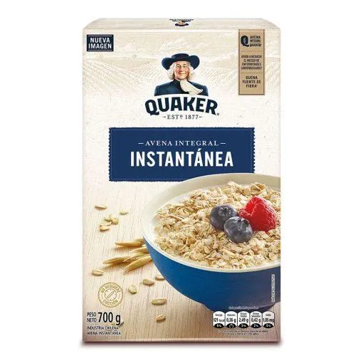 Avena Quaker Instantanea 700g