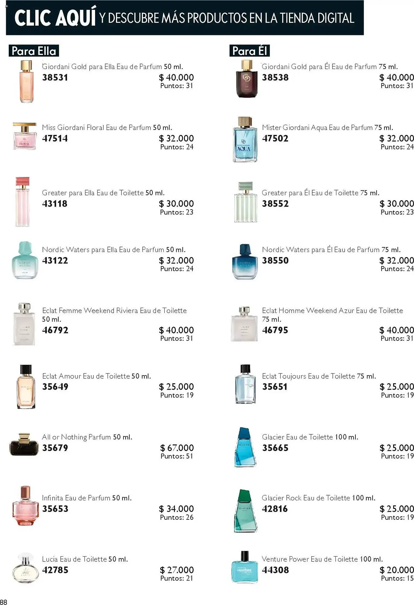 Catálogo de Catálogo Oriflame 27 de diciembre al 24 de enero 2026 - Página 88