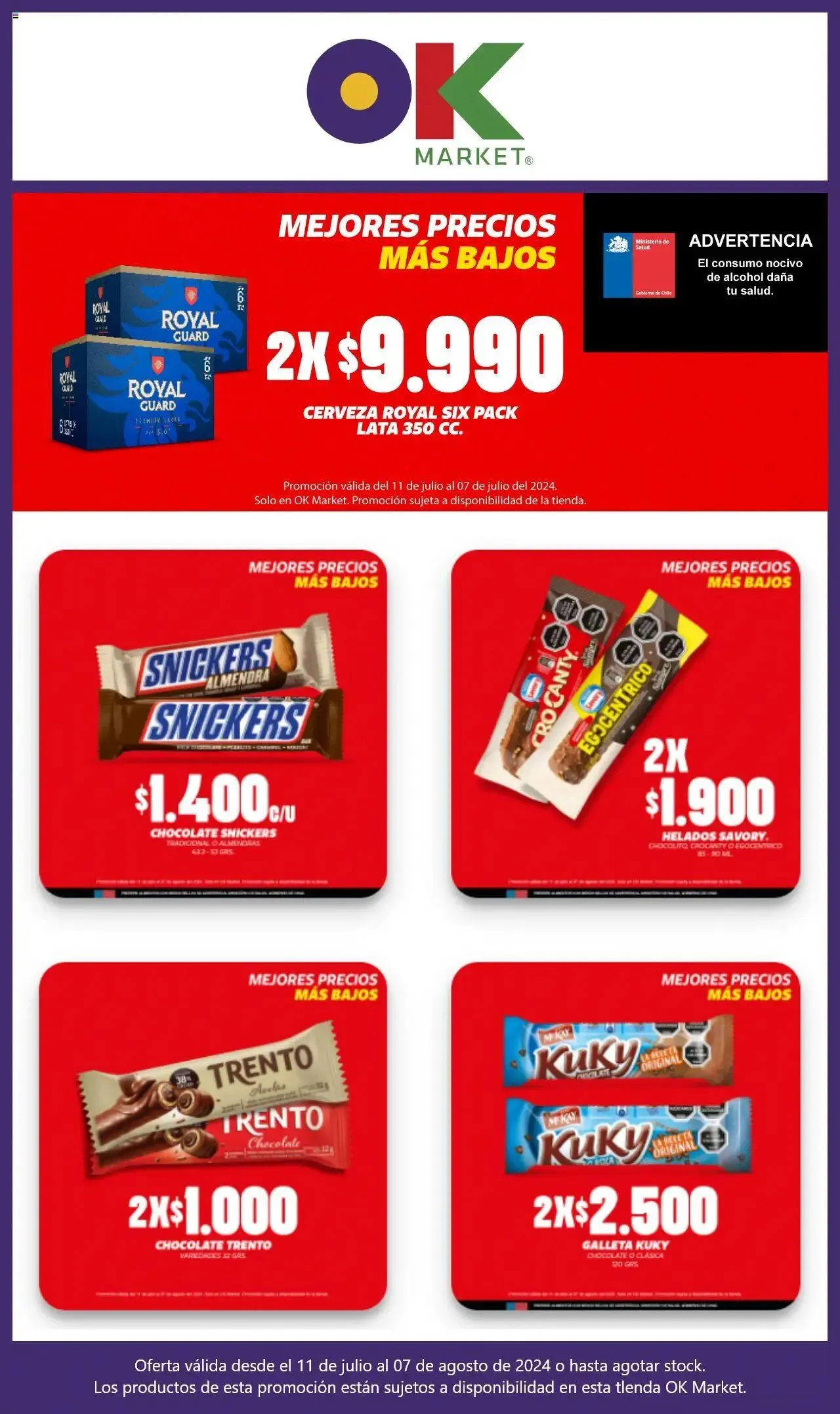 Catálogo de OK Market ofertas 11 de julio al 7 de agosto 2024 - Página 2