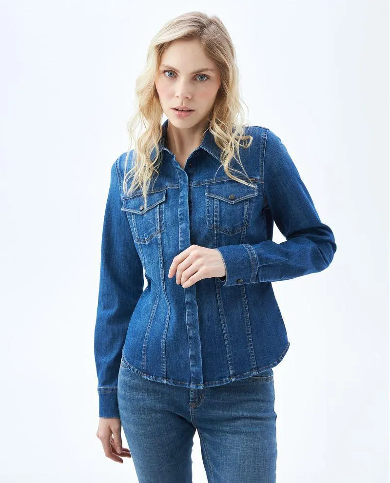 Camisa manga larga para mujer