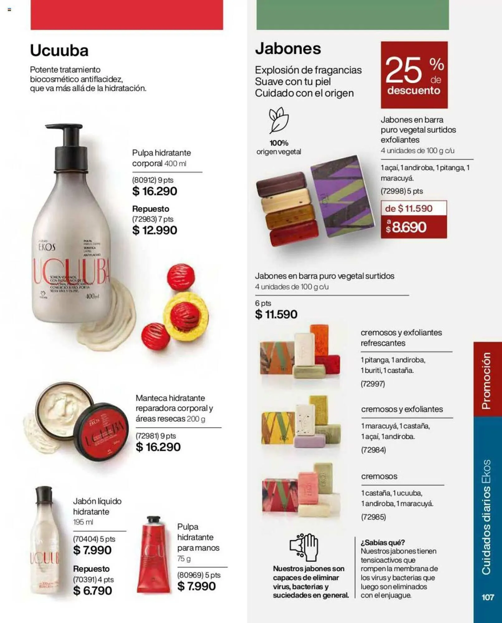 Catálogo de Catálogo Natura 1 de julio al 31 de octubre 2023 - Página 107